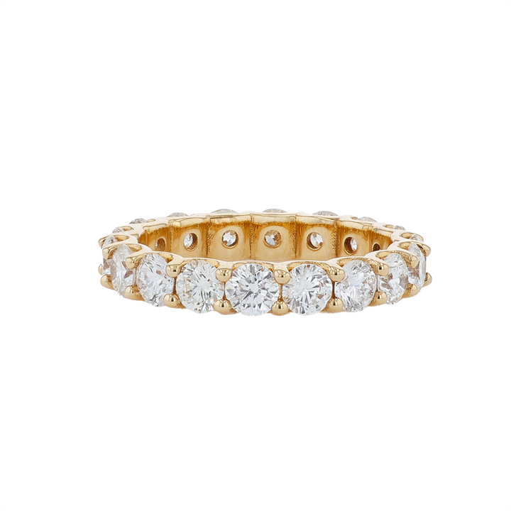 14KT Yellow Gold 3.68ctw Diamond Eternity Band