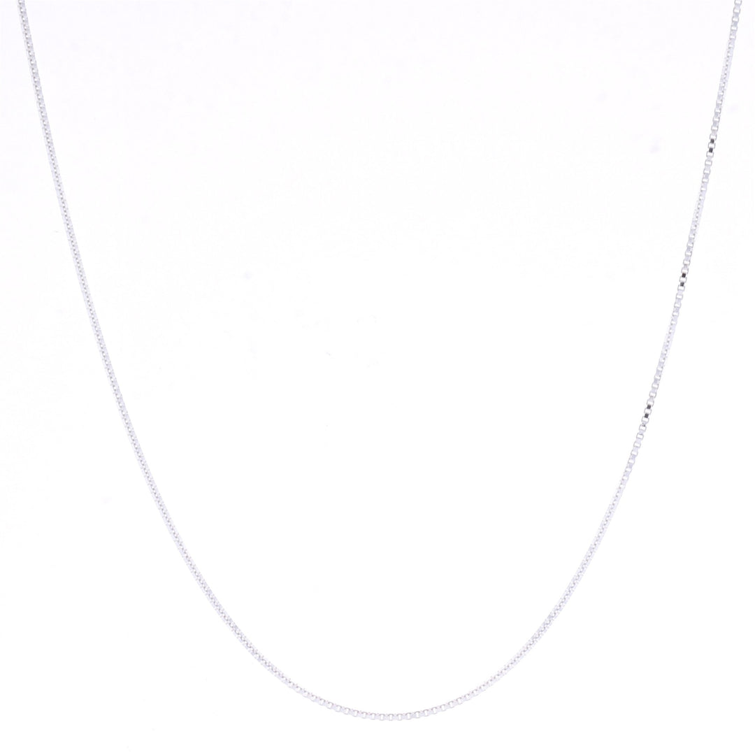 Sterling Silver 16" 1.0mm Box Chain