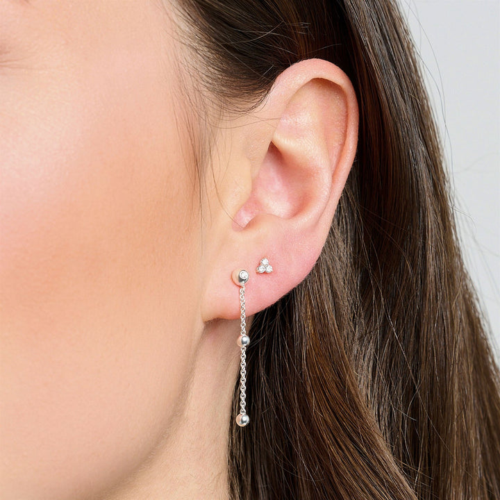 Thomas Sabo Sterling Silver CZ Single Stud Earring
