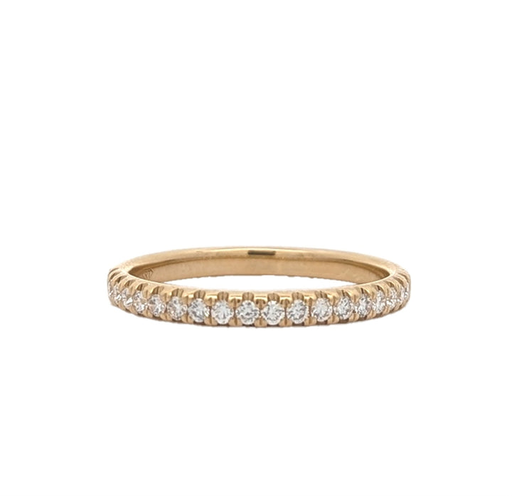 18K Gold 0.23ct Diamond Band