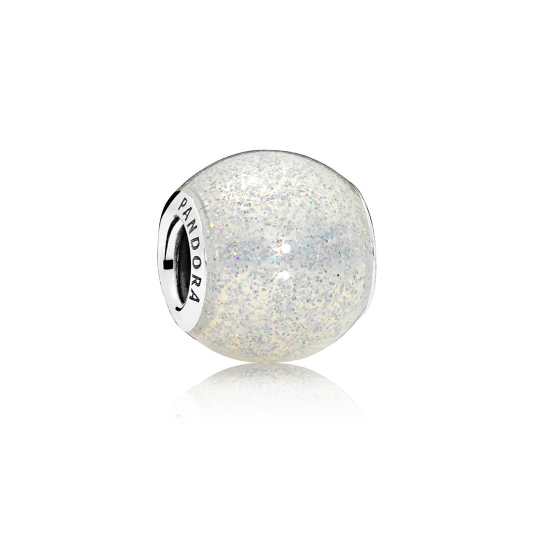 Glitter Ball, Silvery Glitter Enamel