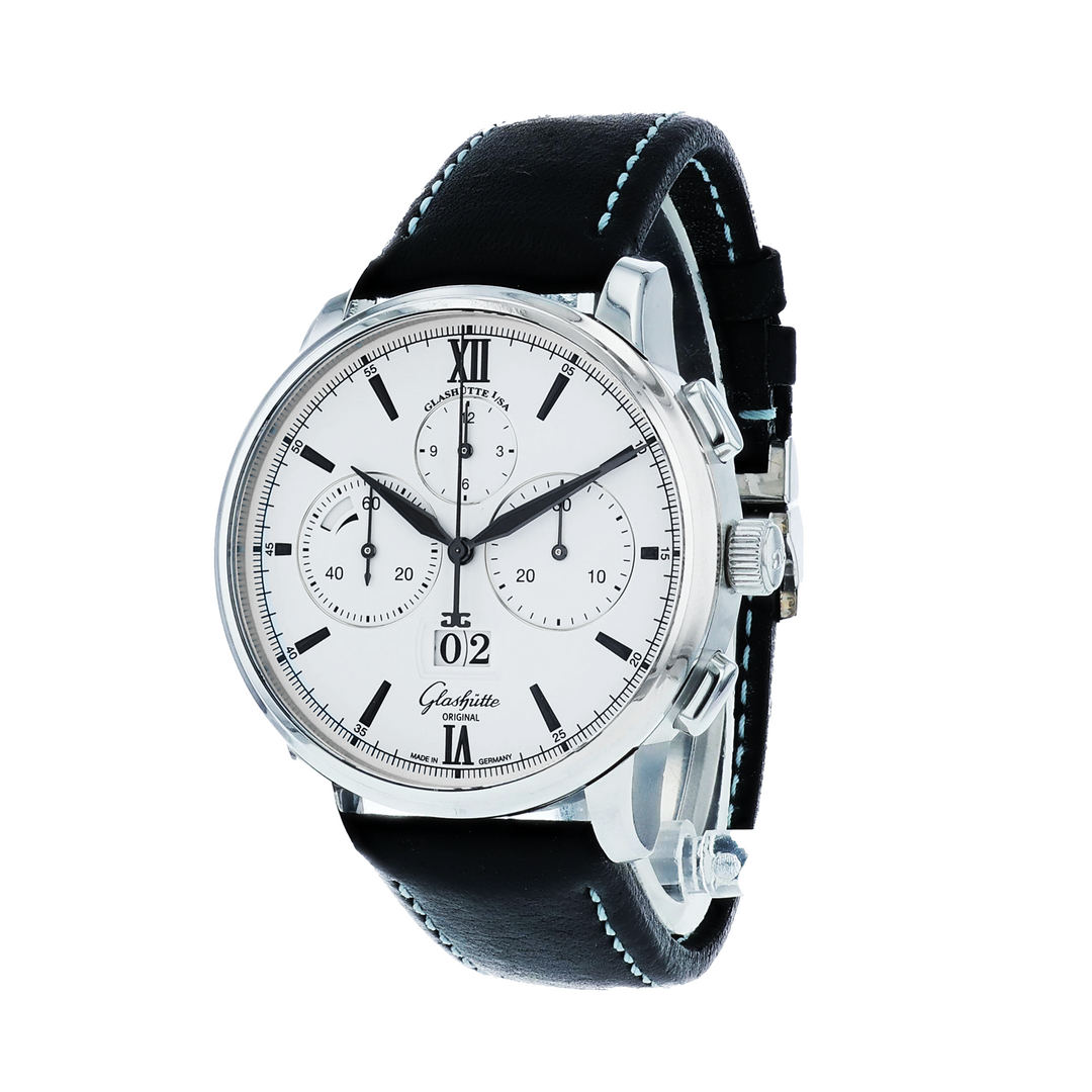 Glashütte Senator Chronograph Panorama Date 1-37-01-05-02-35 42mm 2021