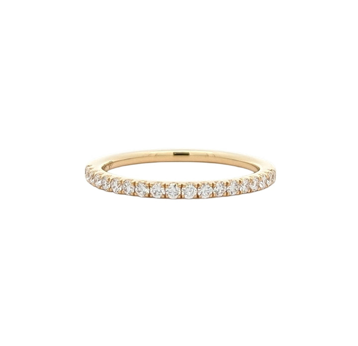 18K Yellow Gold 0.27ctw Diamond Band