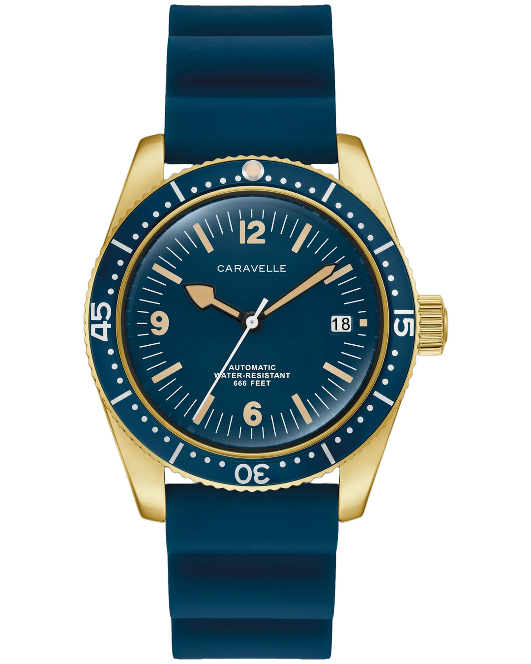 CARAVELLE Vintage Sea Hunter 39mm