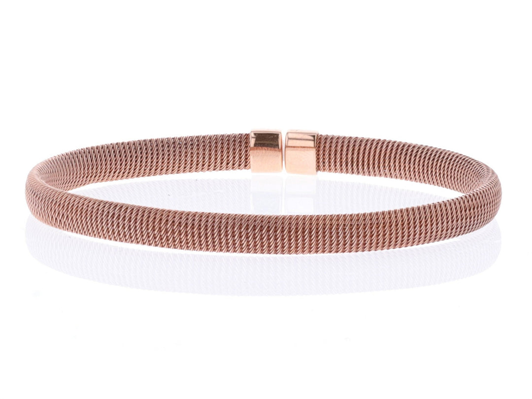 14KT Rose Gold Cuff Bracelet