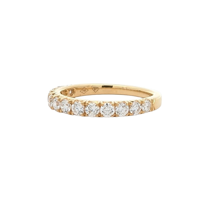 18K Yellow Gold 0.75ctw Diamond Band
