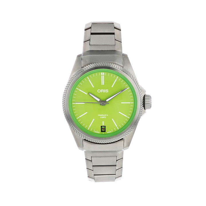 Oris ProPilot X Kermit Edition 01 400 7778 7157 39mm 2025