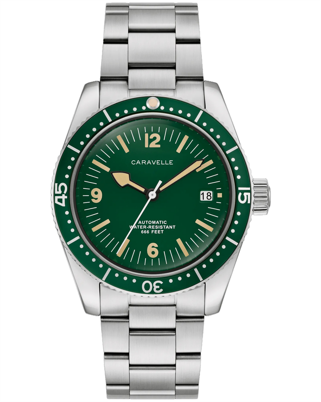 CARAVELLE Vintage Sea Hunter 39mm