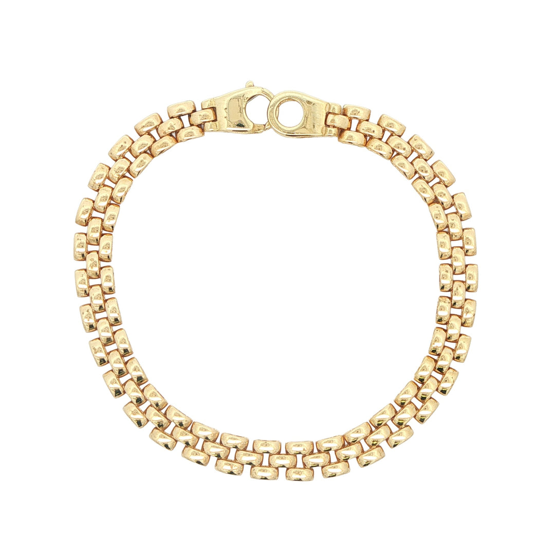 14KT Yellow Gold 7.5" Estate Bracelet