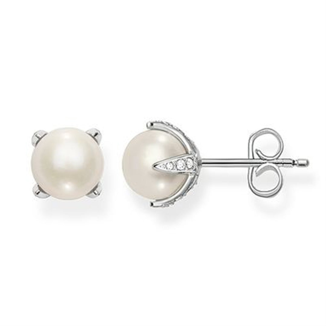 THOMAS SABO Ear studs from the Sterling Silver Collection.
