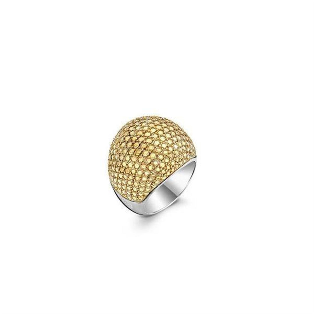 TI SENTO Sterling Silver Gold Plated Ring