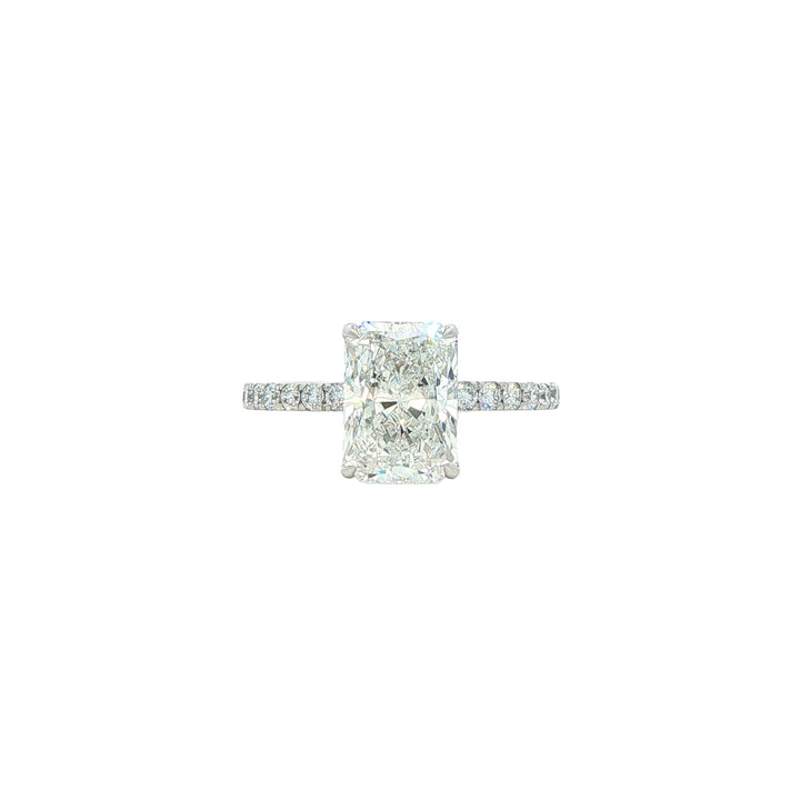 14K White Gold 2.30ctw Lab Grown Diamond Engagement Ring