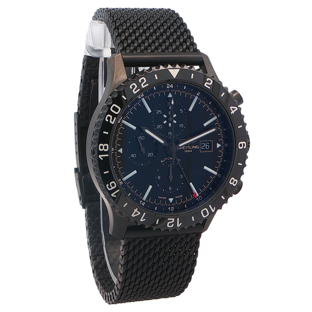 Breitling  Chronoliner Blacksteel GMT 46mm M24310