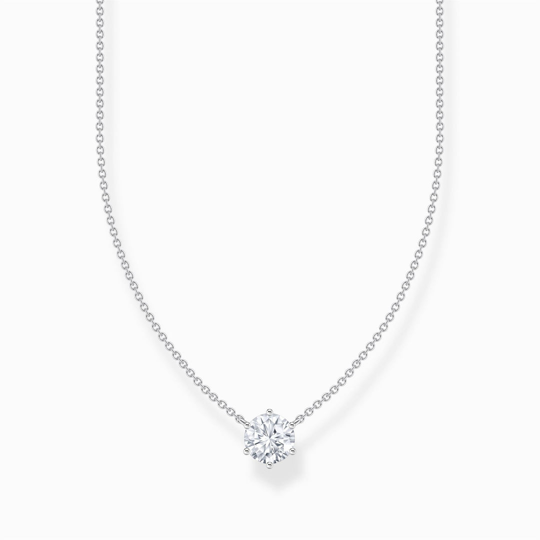 Thomas Sabo Sterling Silver CZ Necklace