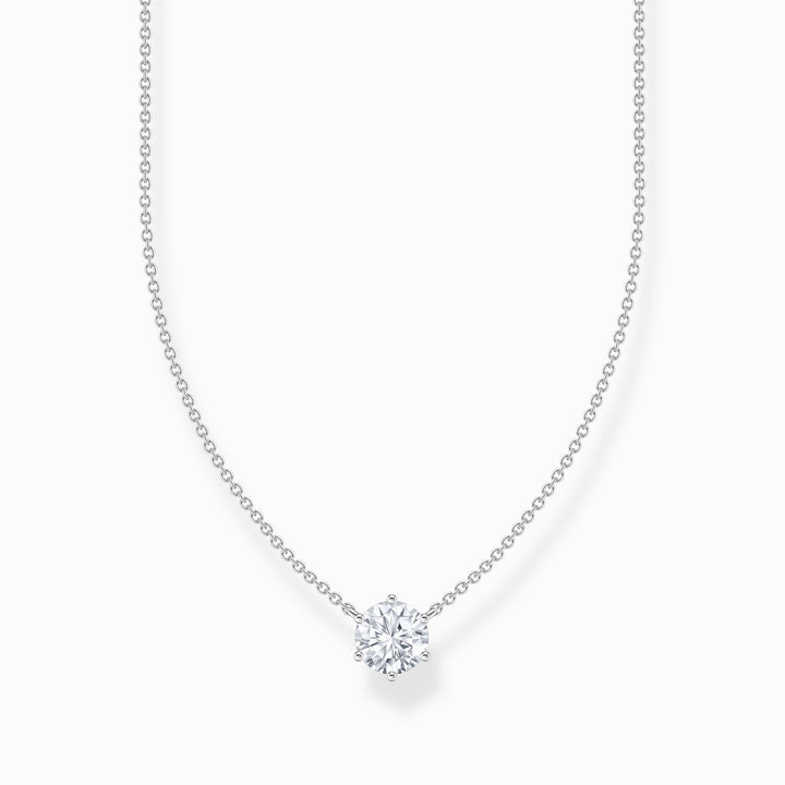 Thomas Sabo Sterling Silver CZ Necklace