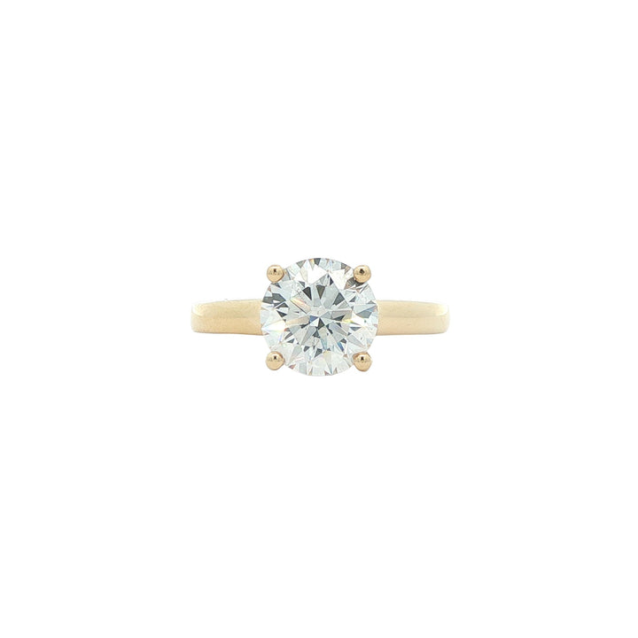 18KT Yellow Gold 2.28ctw Lab Grown Diamond Engagement Ring