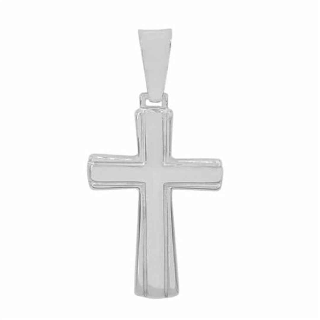 Sterling Silver Cross Pendant (30 x 19mm)