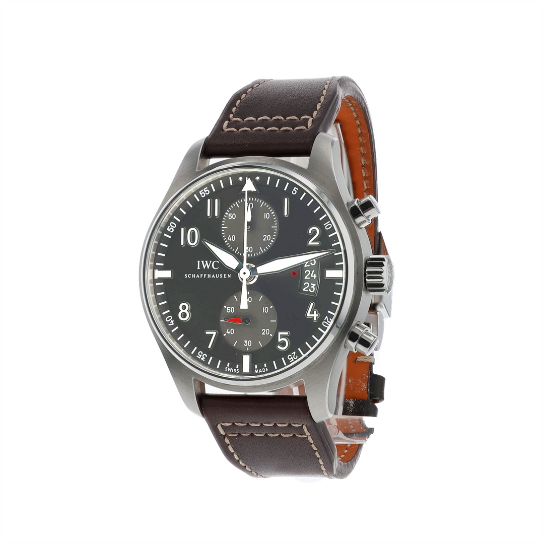 IWC Pilot's Watch Spitfire Chronograph 3878 43mm 2016