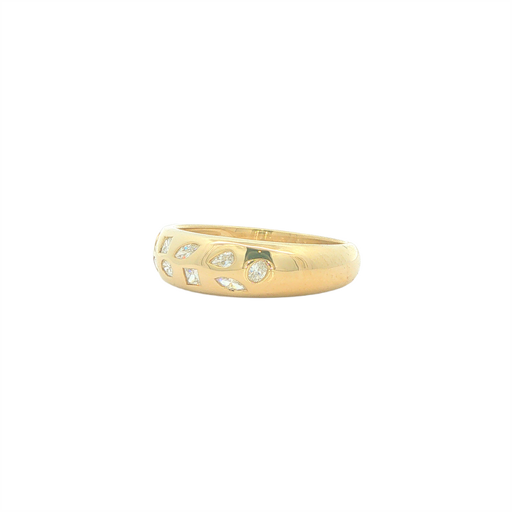 14KT Yellow Gold 0.334cttw Diamond Band
