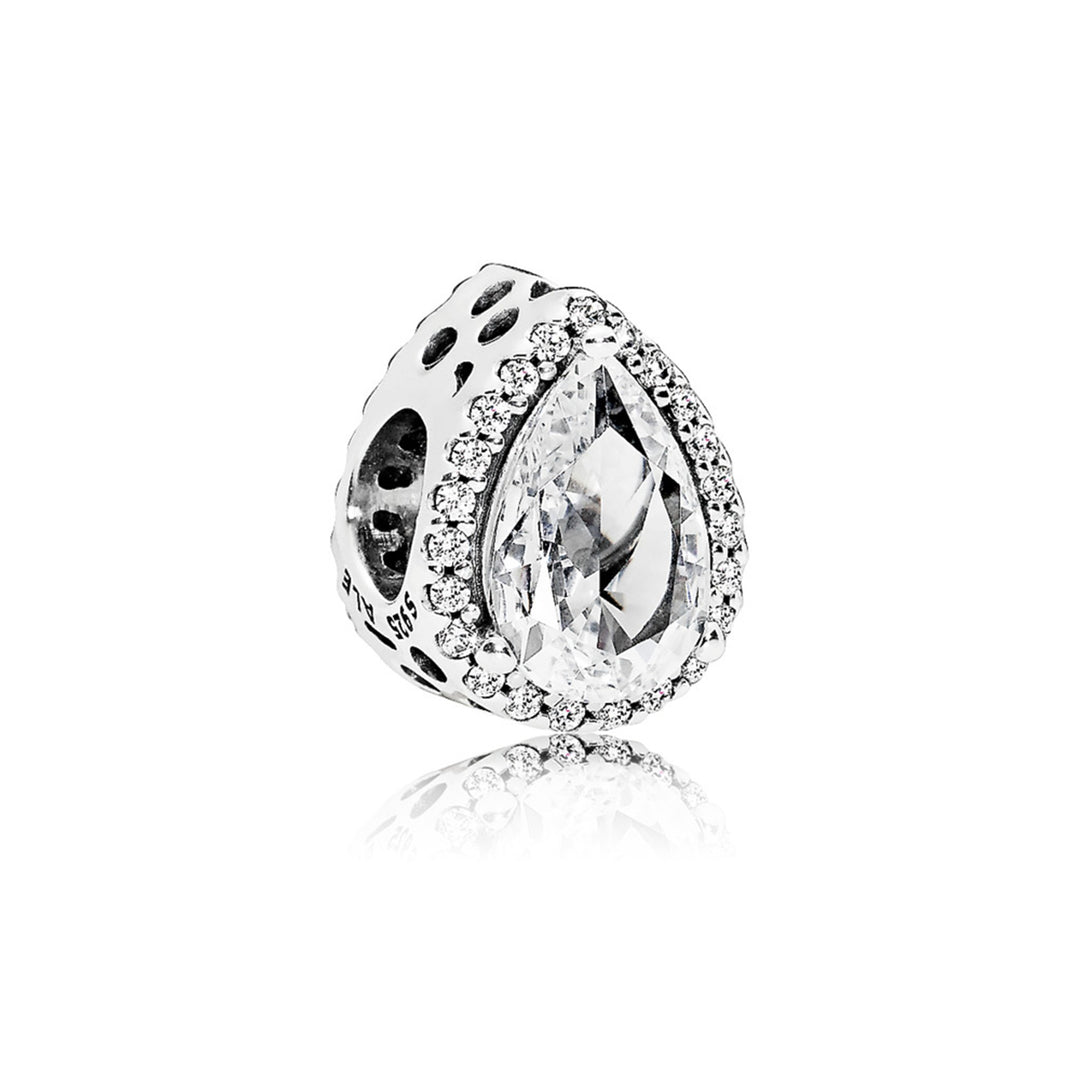 Radiant Teardrop, Clear CZ