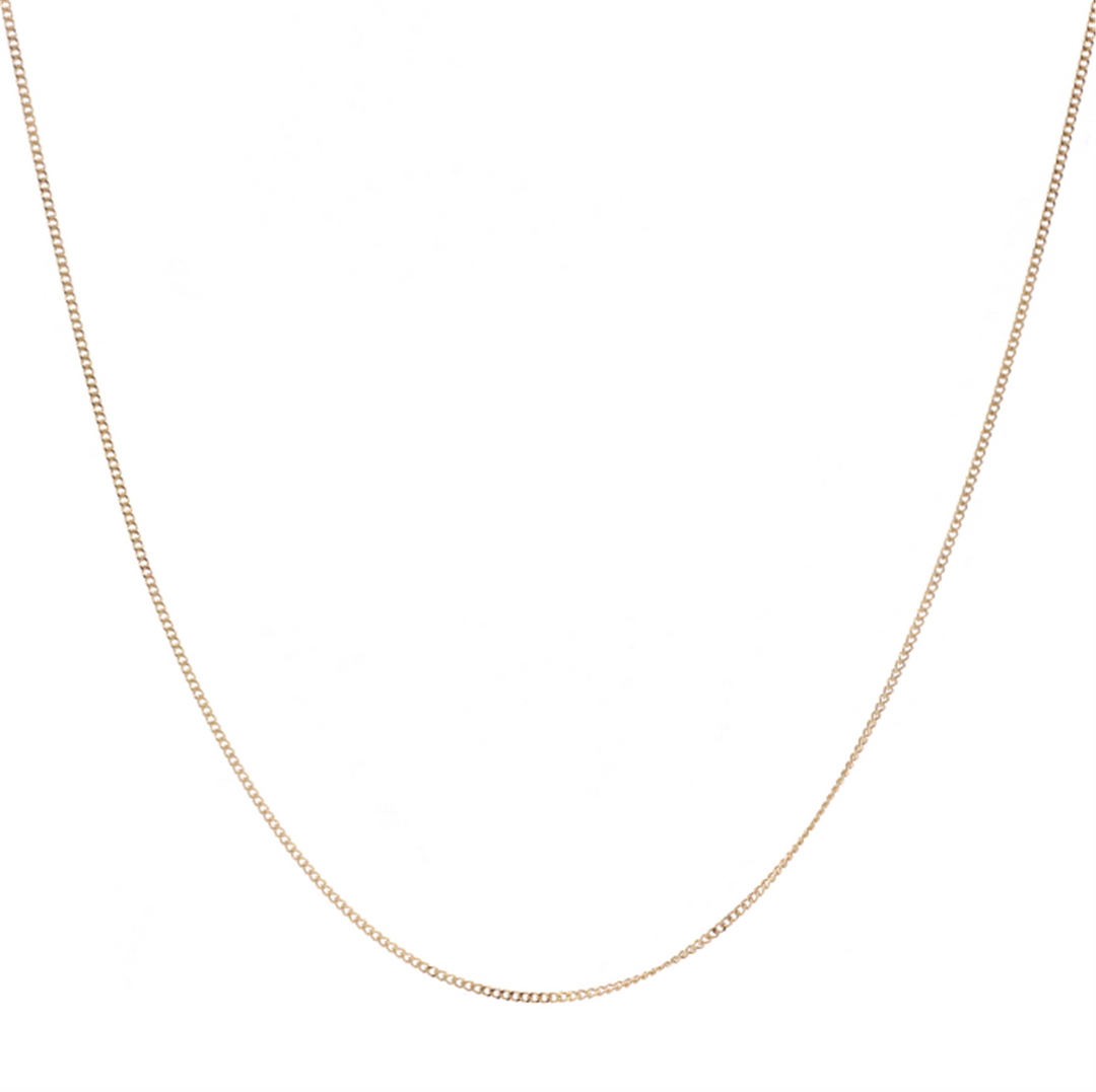 10K Yellow Gold 16" Curb Chain