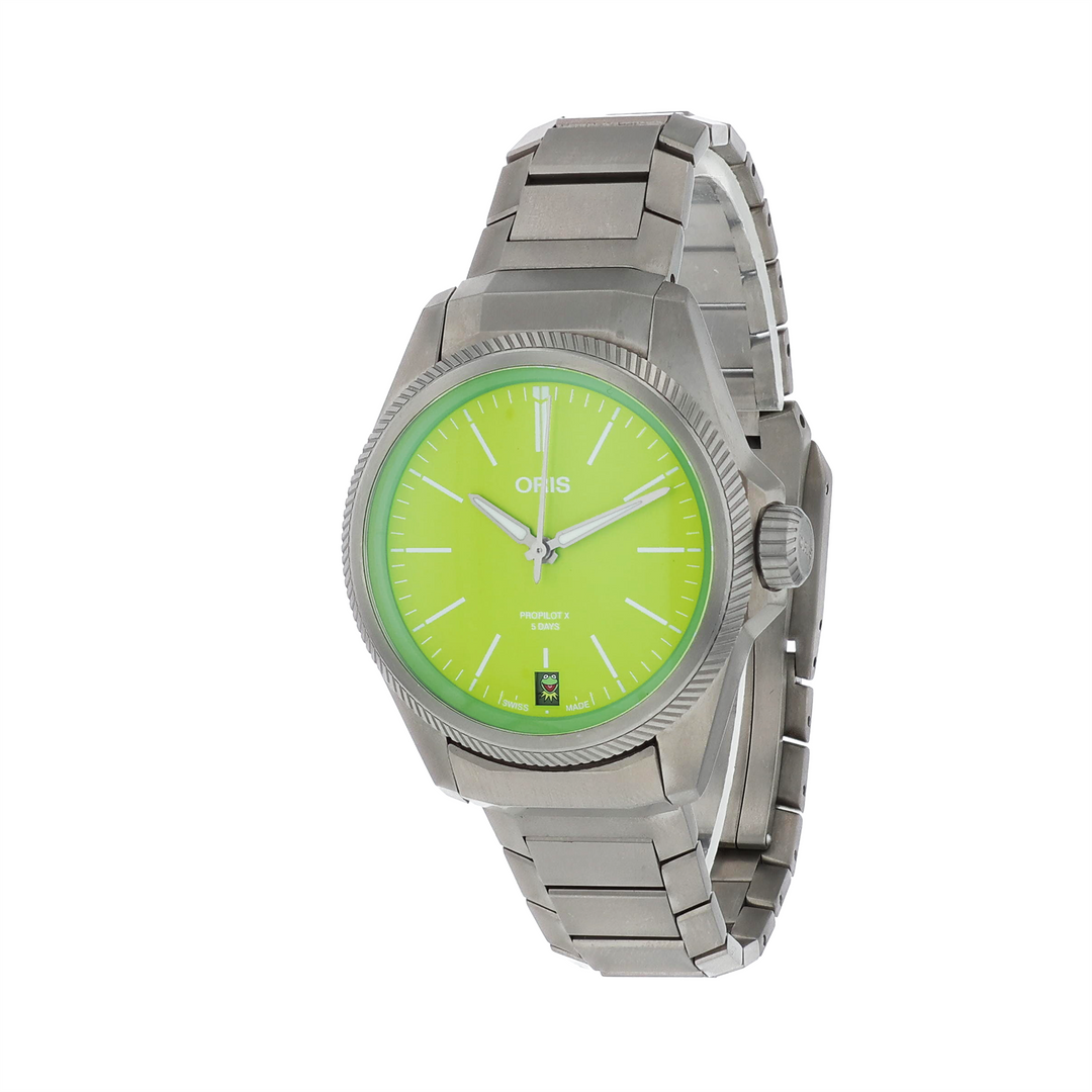 Oris ProPilot X Kermit Edition 01 400 7778 7157 39mm 2025