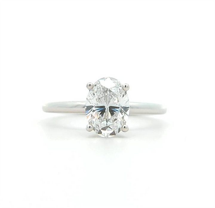 18KT White Gold 1.62ctw Diamond Engagement Ring