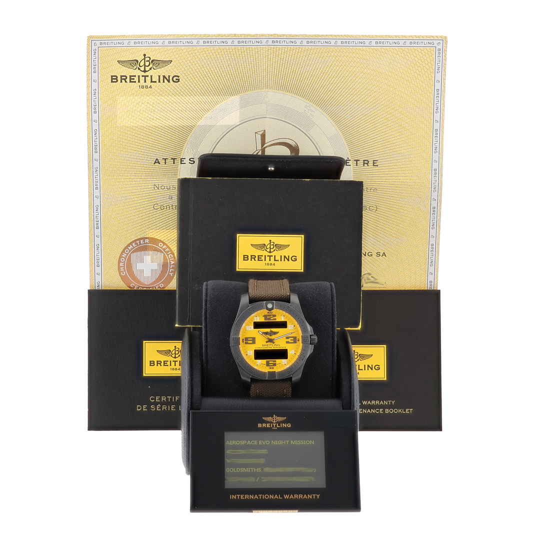 Breitling Aerospace Evo Night Mission V79363 43mm 2015