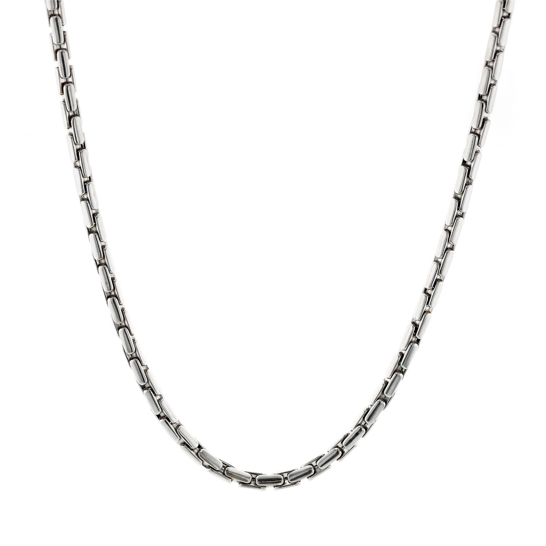 18KT White Gold 23" 4.04mm Chain
