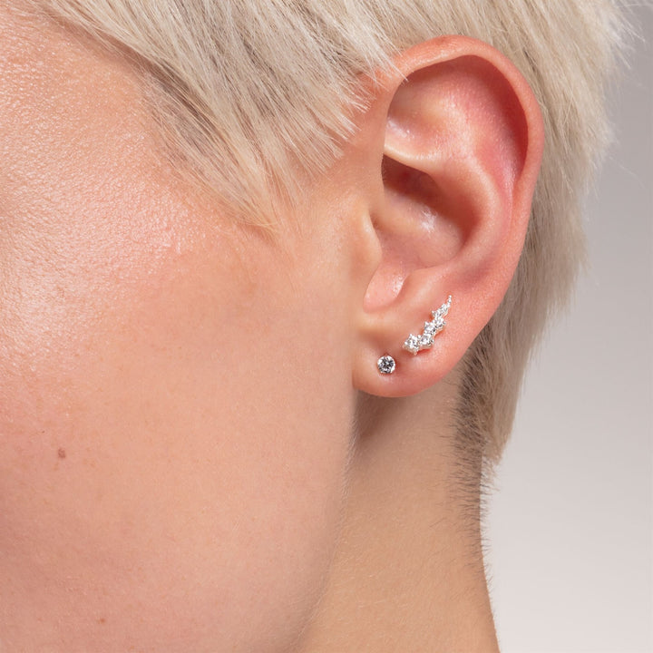 Thomas Sabo Sterling Silver CZ Ear Climber