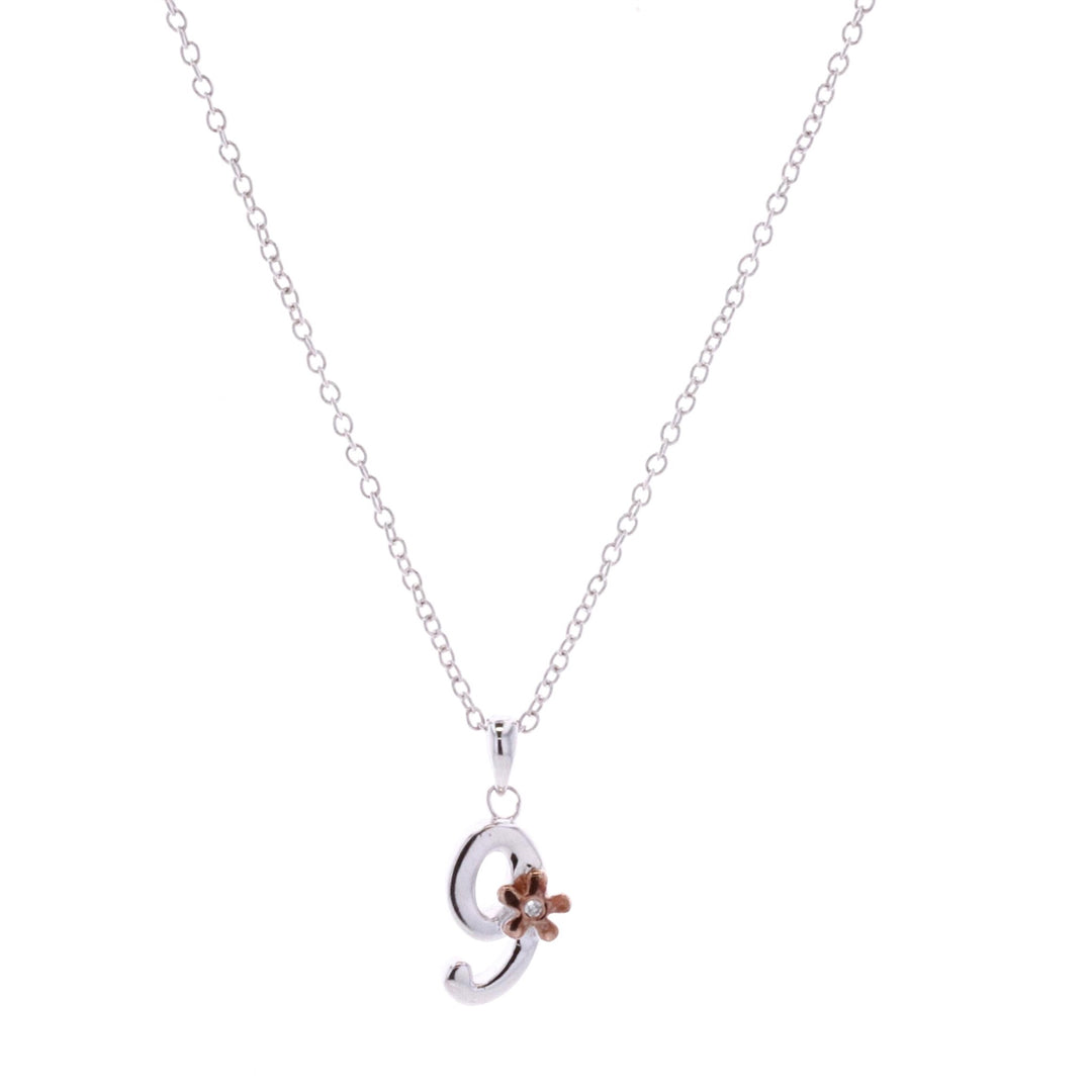 Sterling Silver "9" Necklace