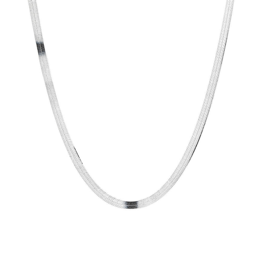 Sterling Silver 16" 3.5mm Herringbone Chain