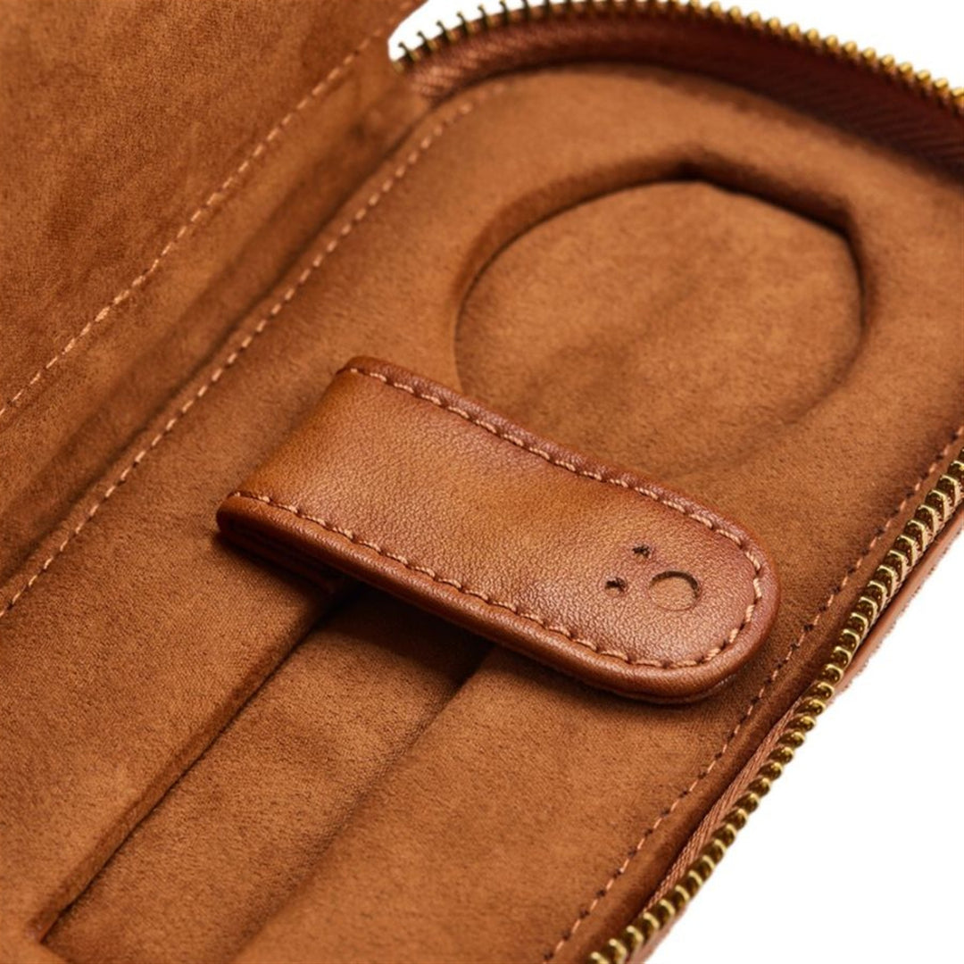 Brogue 2 Piece Watch Zip Case
