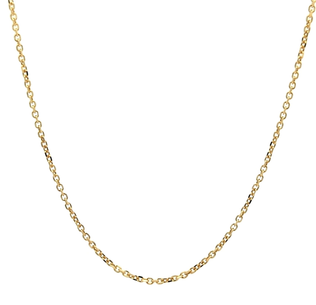 18K Yellow Gold 17" Chain