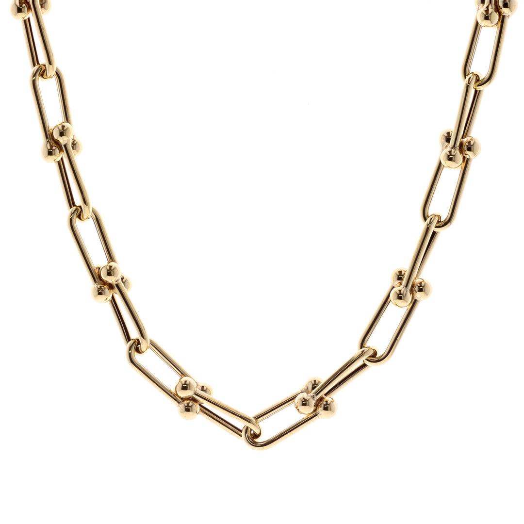 14KT Yellow Gold 20" 7.0mm "Tiffany Style Hardware" Necklace