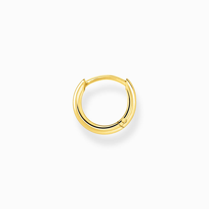Thomas Sabo Sterling Silver Gold Plated Single Hoop Earring