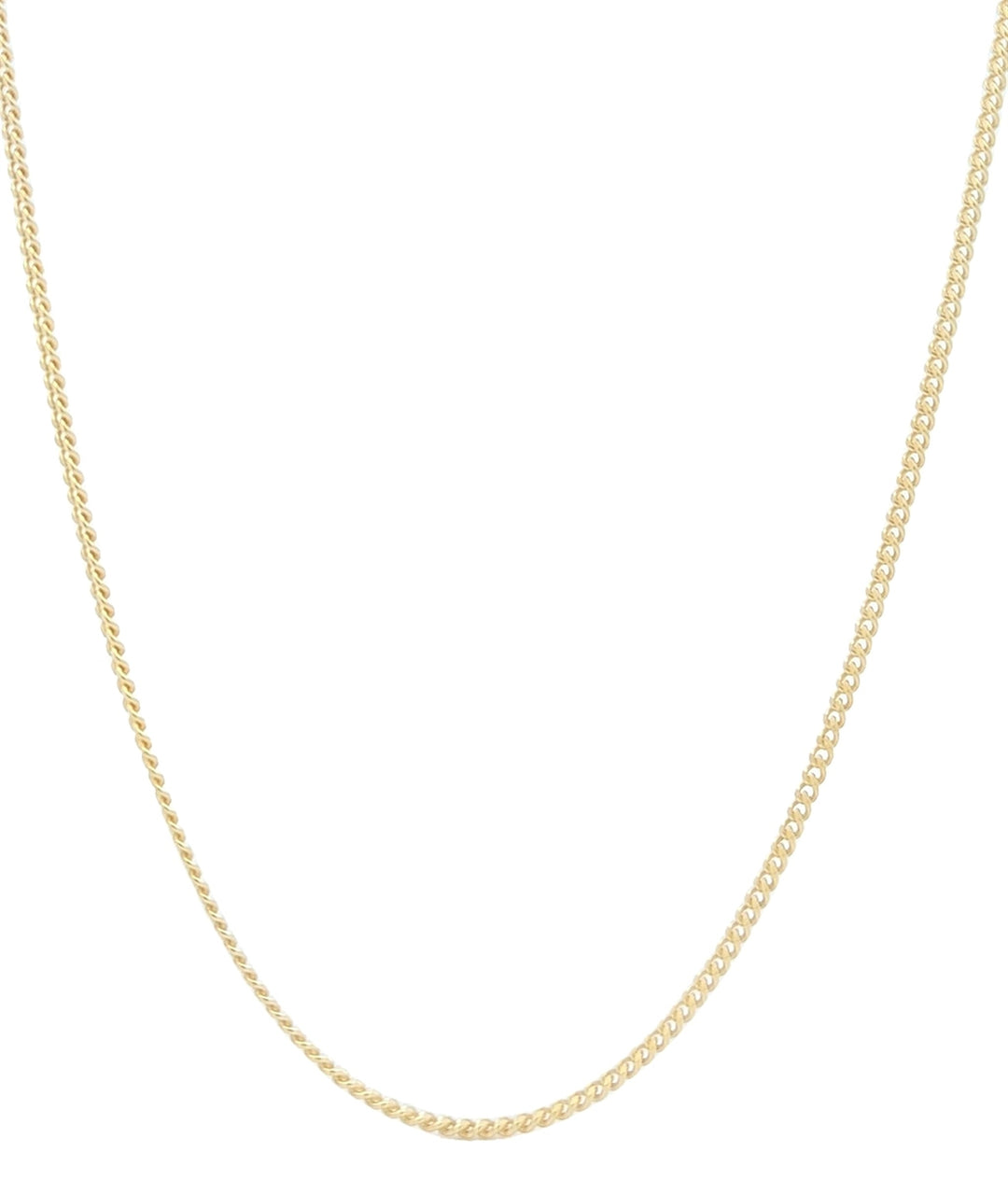 10K Yellow Gold 22" Curb Chain