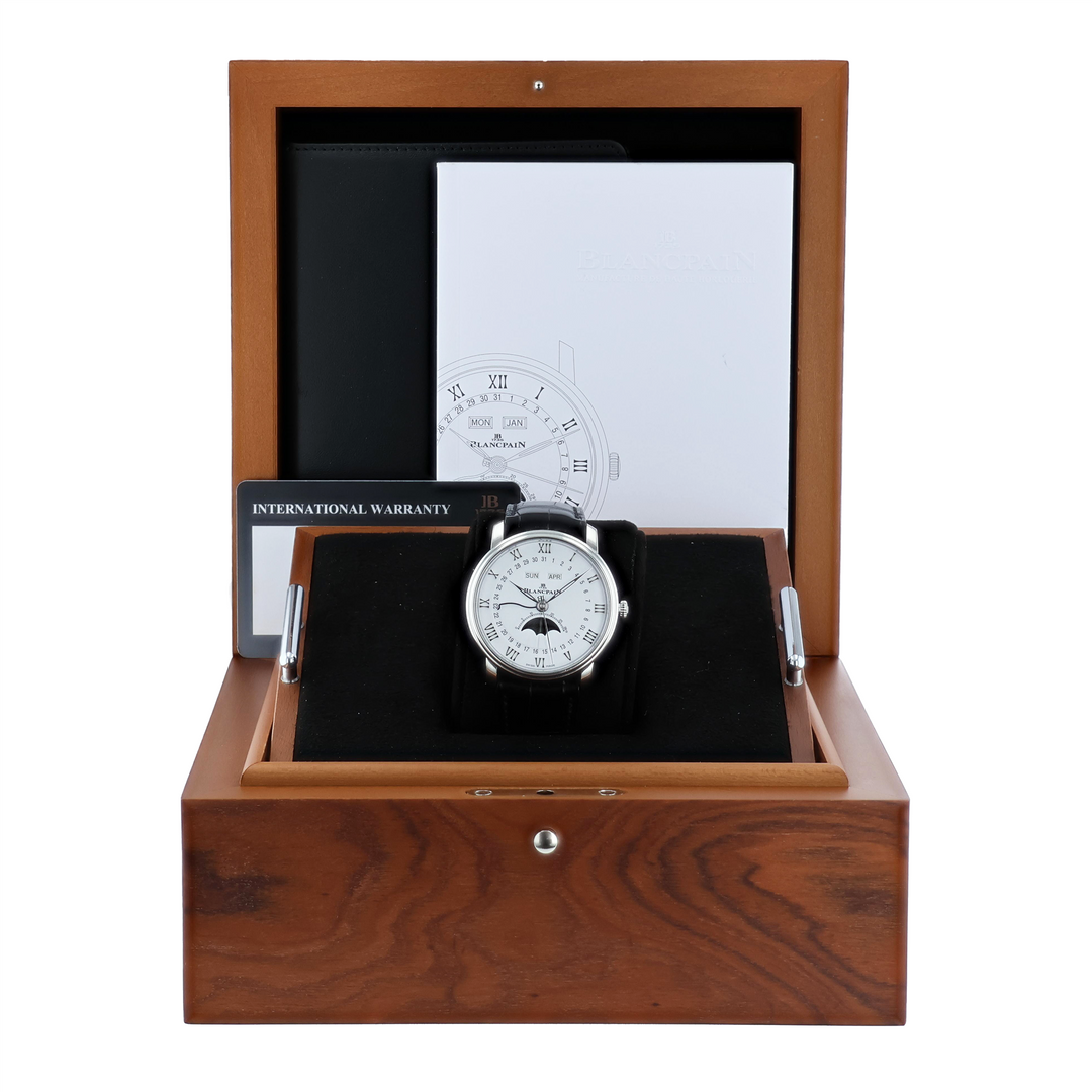 Blancpain Villeret Quantième Complet Phases de Lune 6654 1127 55B 40mm 2024