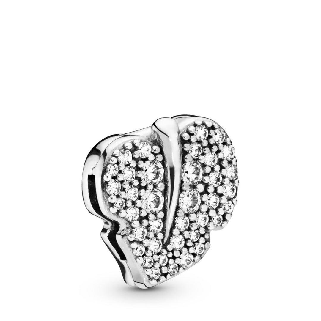 Sparkling Leaf, Clear CZ