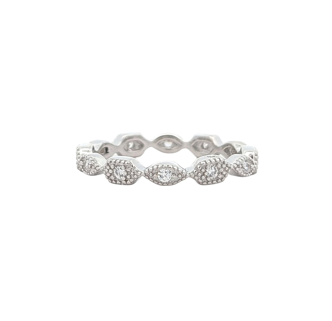 Sterling Silver CZ Ring