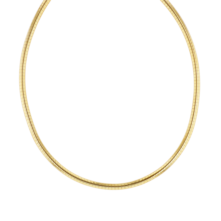 14KT Yellow Gold Omega Estate Chain 18"