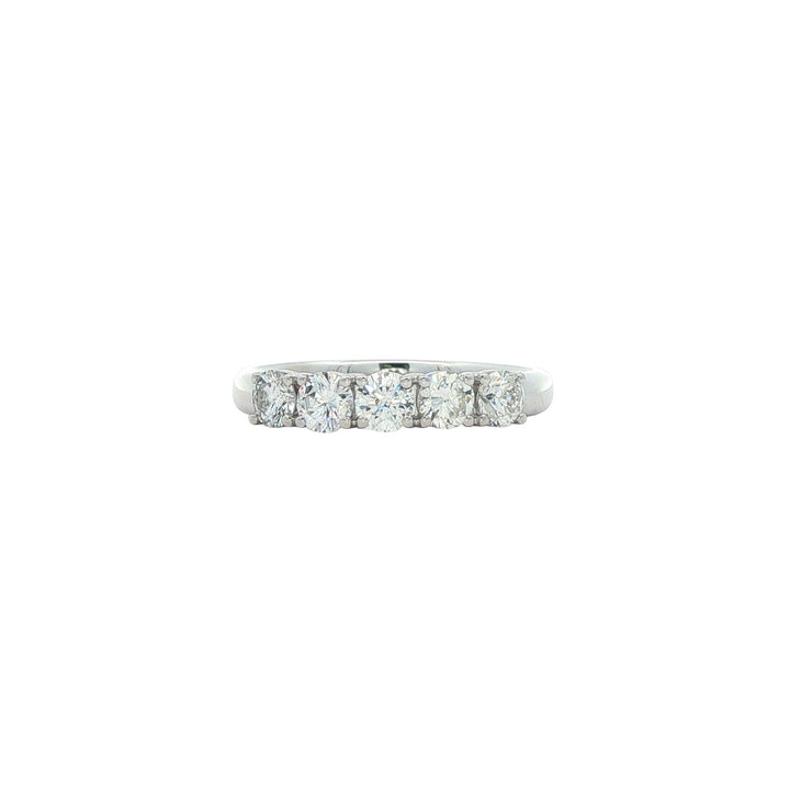 14K White Gold 0.79ctw Canadian Diamond Band