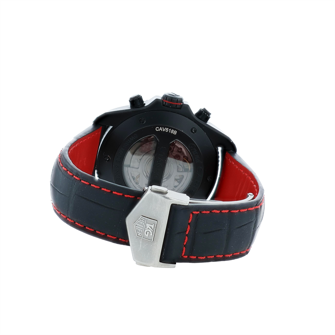 Tag Heuer Carerra Calibre 17 CAV518B 43mm Circa 2010