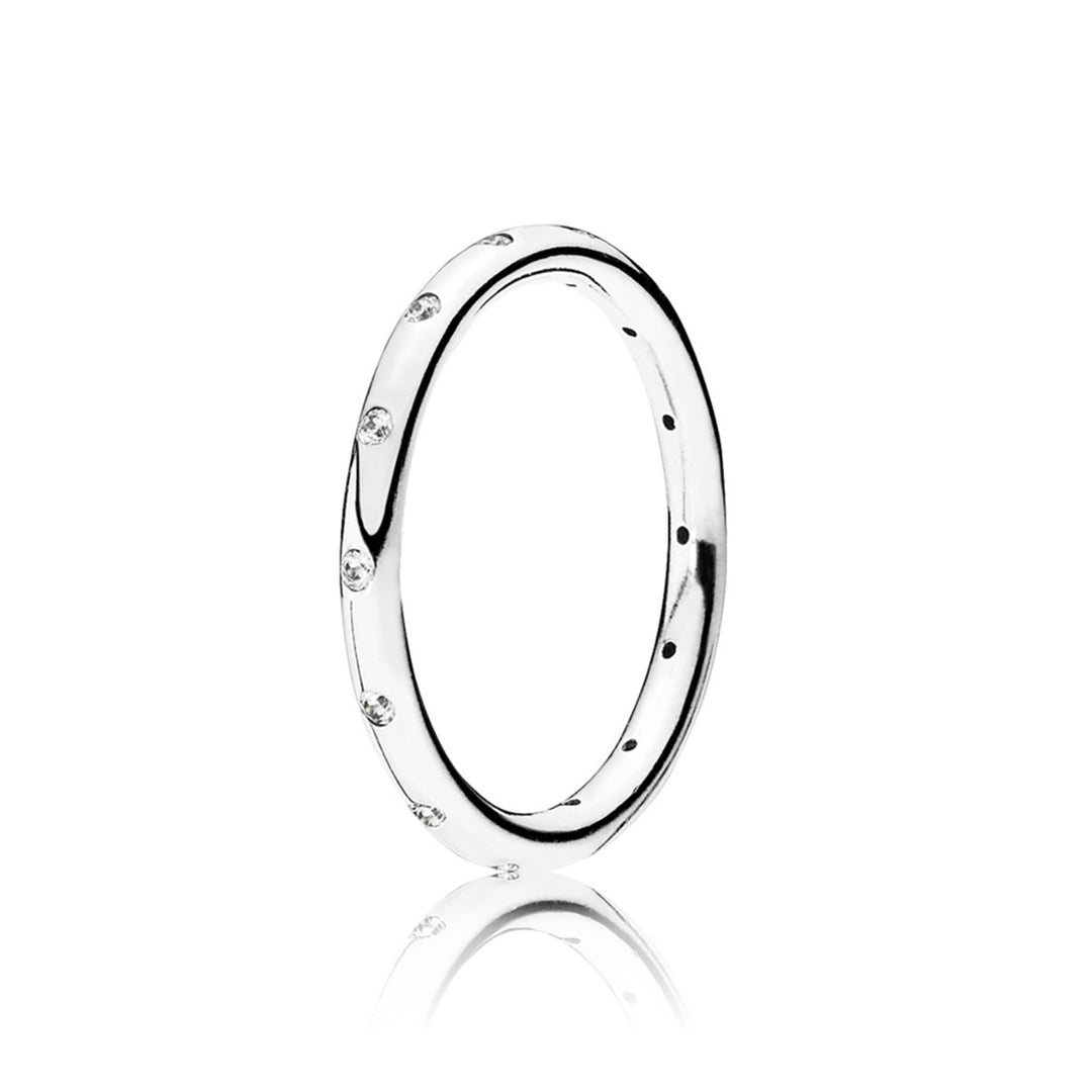 Simple Sparkling Band Ring