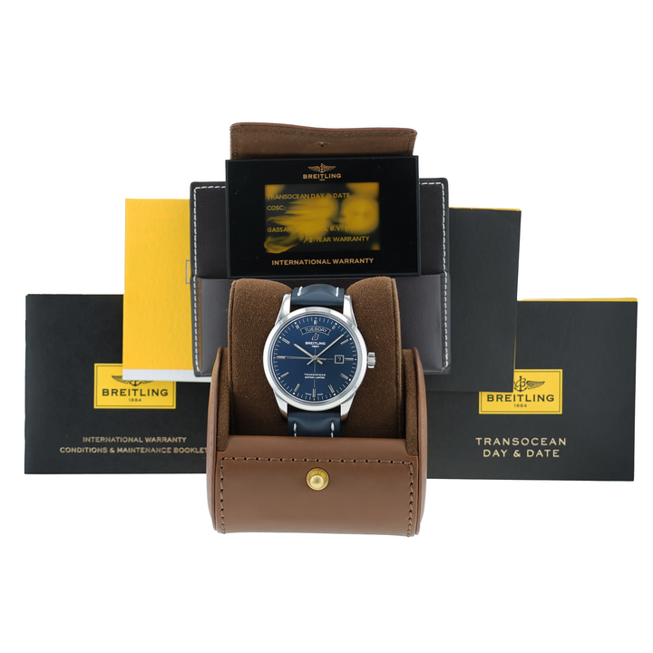 Breitling Transocean Day & Date A453109T 43mm 2017