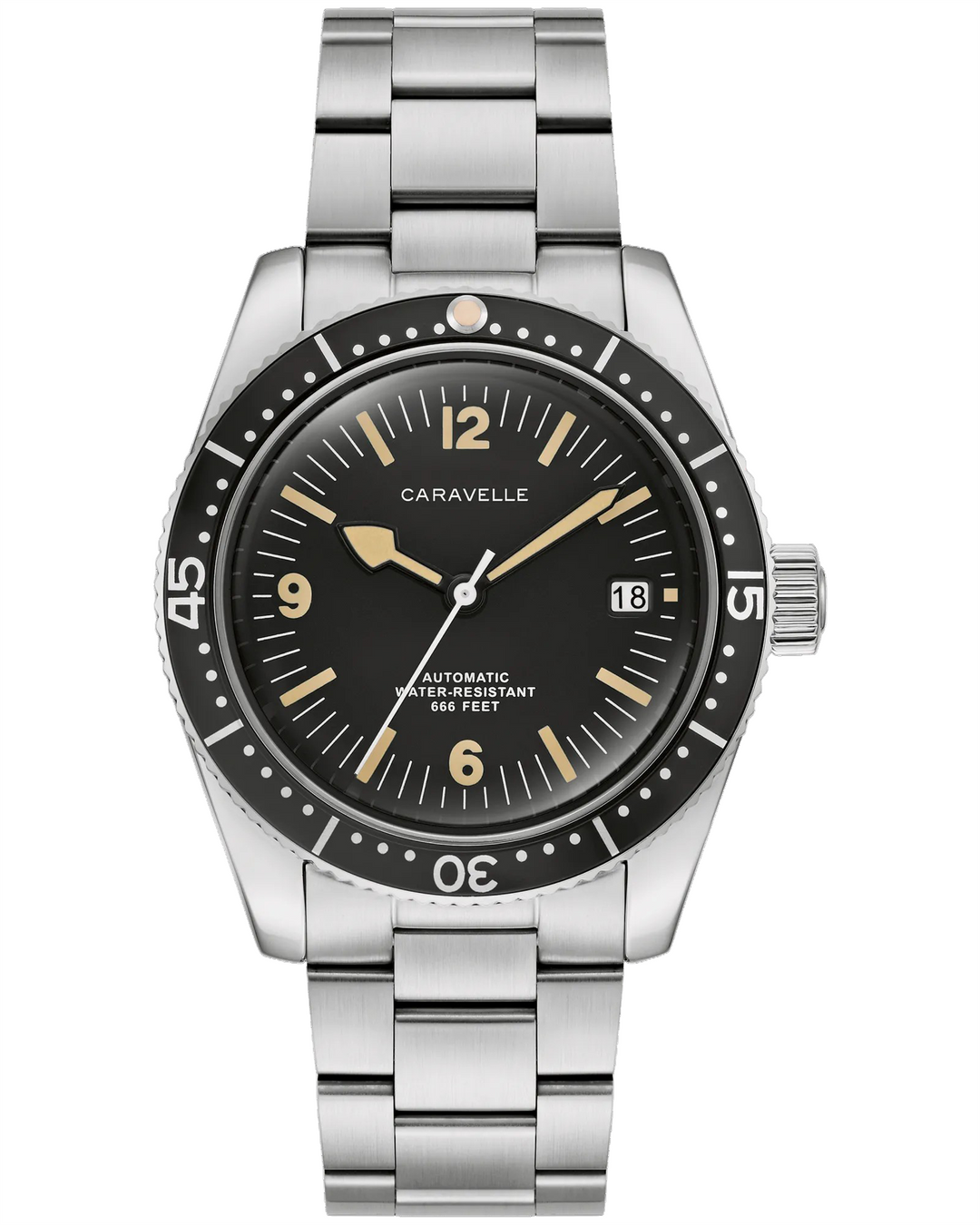 CARAVELLE Vintage Sea Hunter 39mm