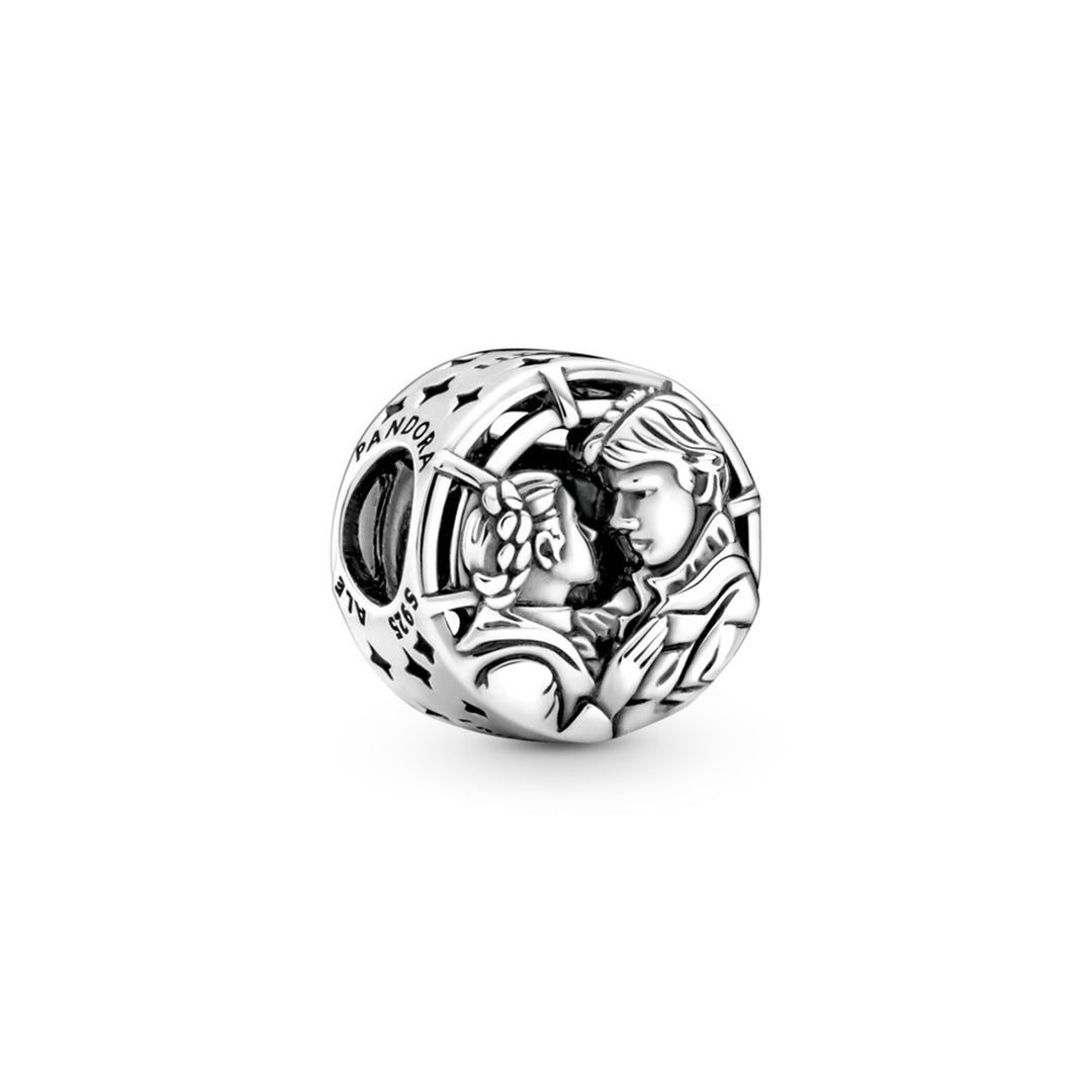 Star Wars The Kiss sterling silver charm