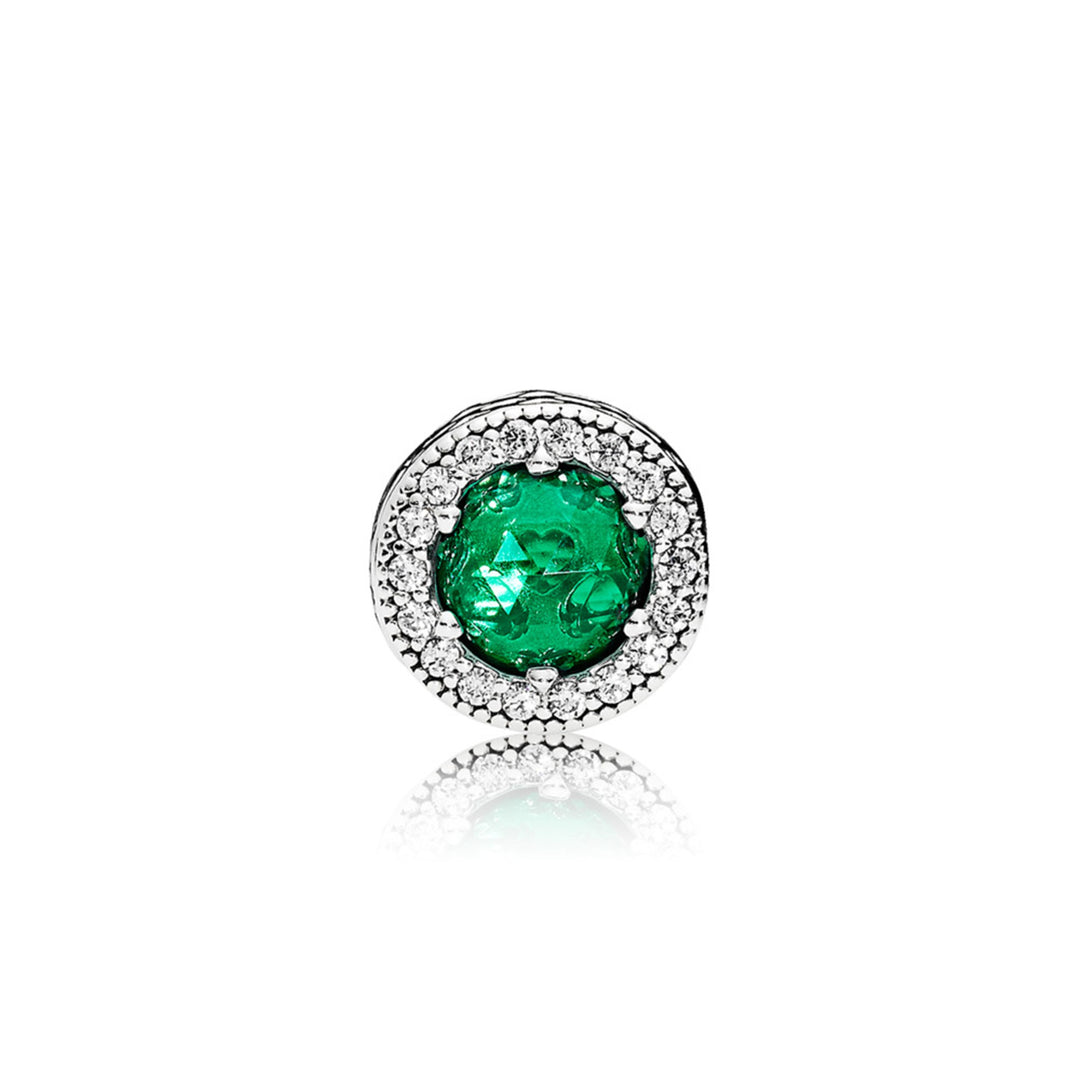 Optimism, Royal Green Crystals & Clear CZ