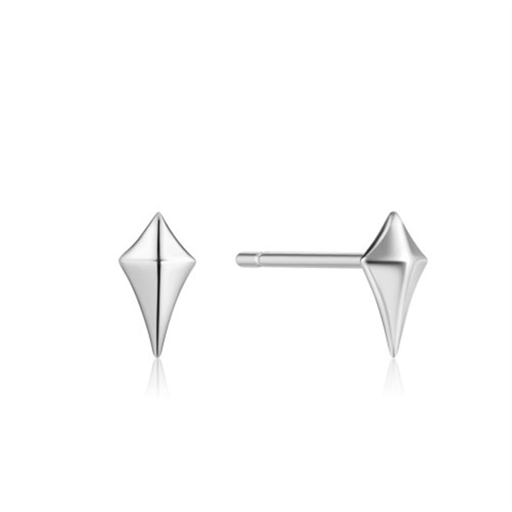 Ear We Go" Diamond Shape Stud Earrings