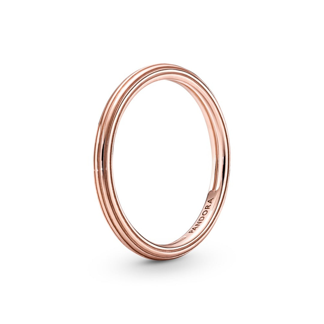 14k Rose gold-plated ring